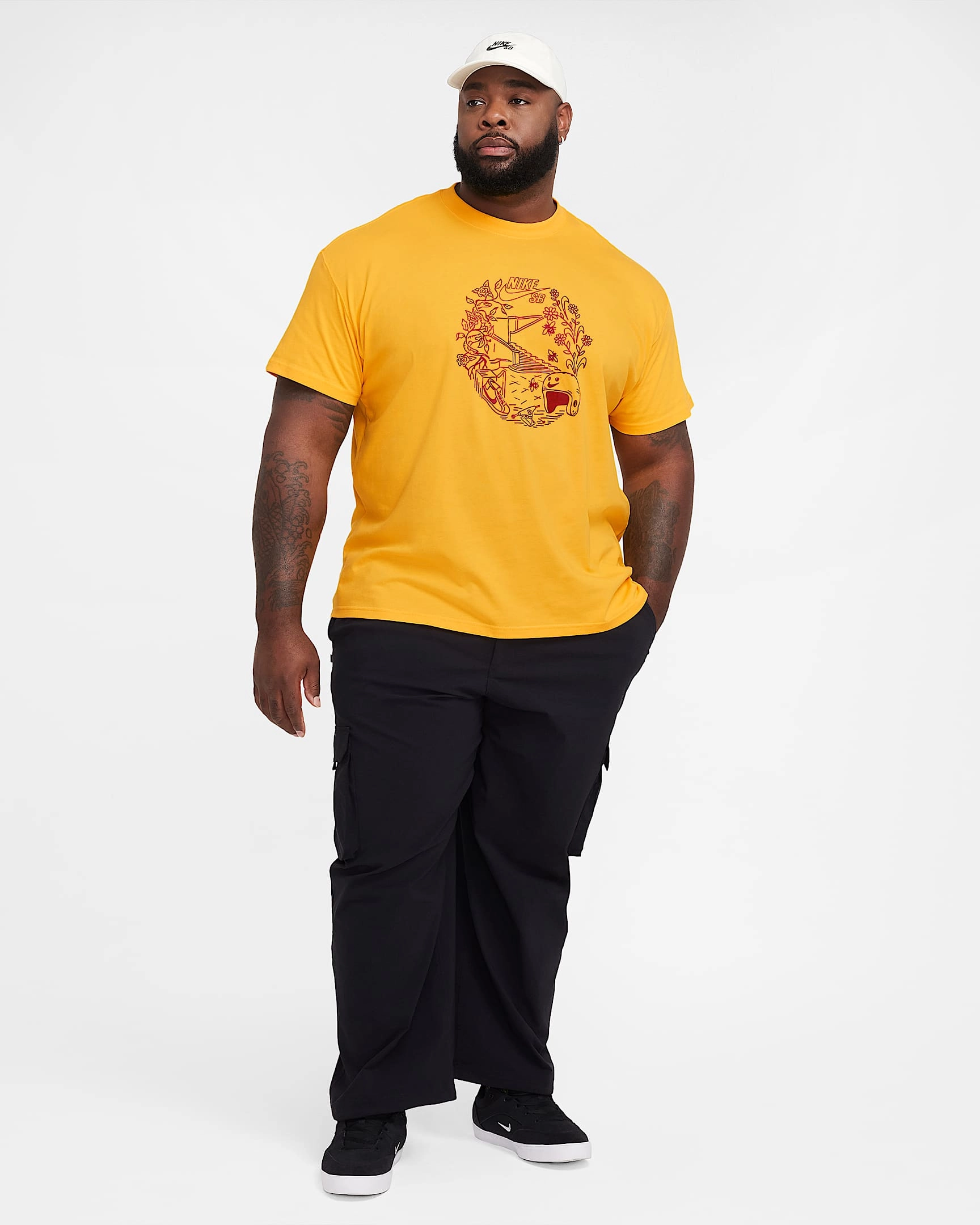 Nike SB T-paita: Kesän viilein look, skeittiparkin kuningas, urbaani legenda, tyylikäs ja rento.